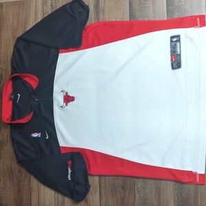 Vintage 90s Nike Chicago Bulls Shooting Warm Up Shooting Shirt XXL